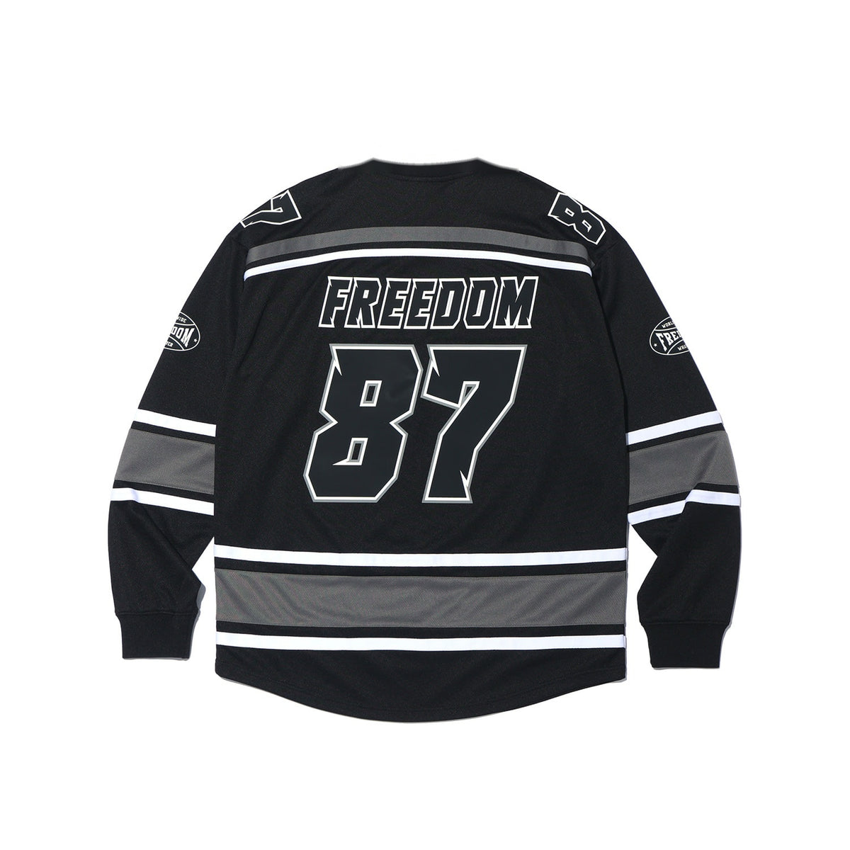 Block Hockey Jersey (Black)
