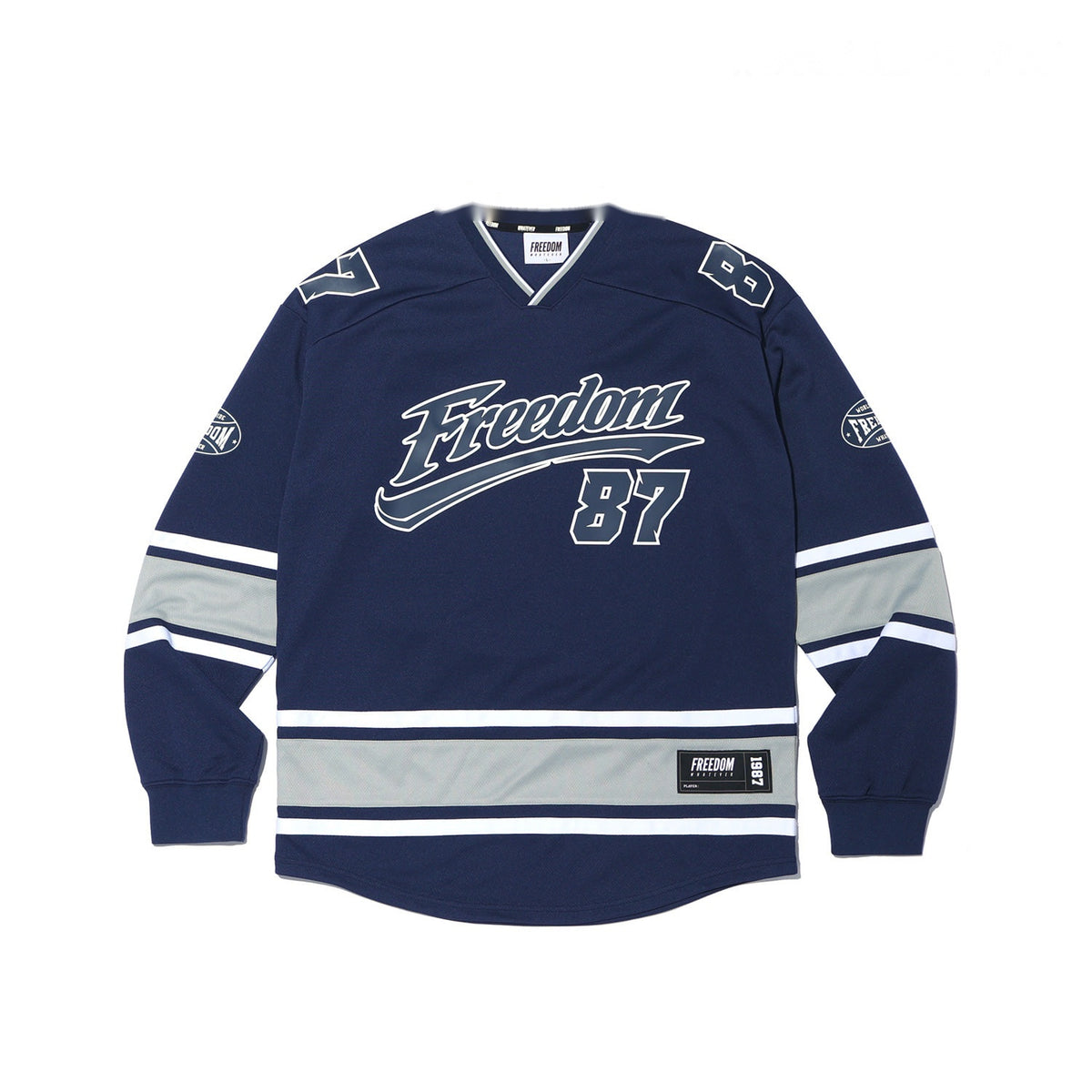 Block Hockey Jersey (Navy)