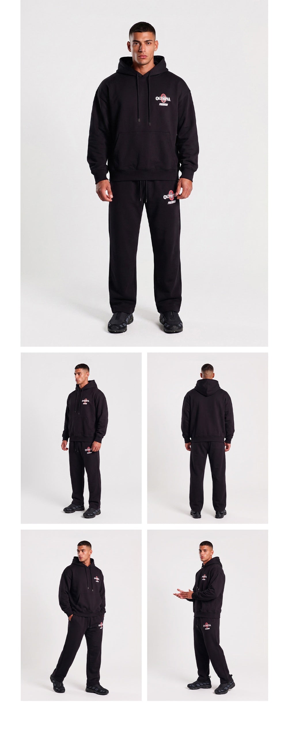 Olympia Core Warm Hoodie (Black)