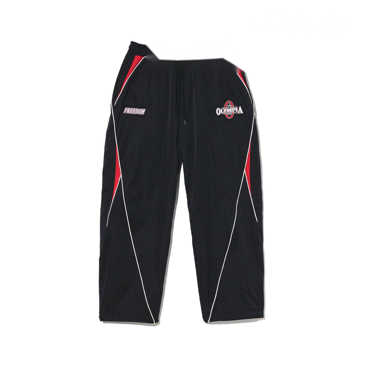 Olympia Panel Line Track Pants (Black)