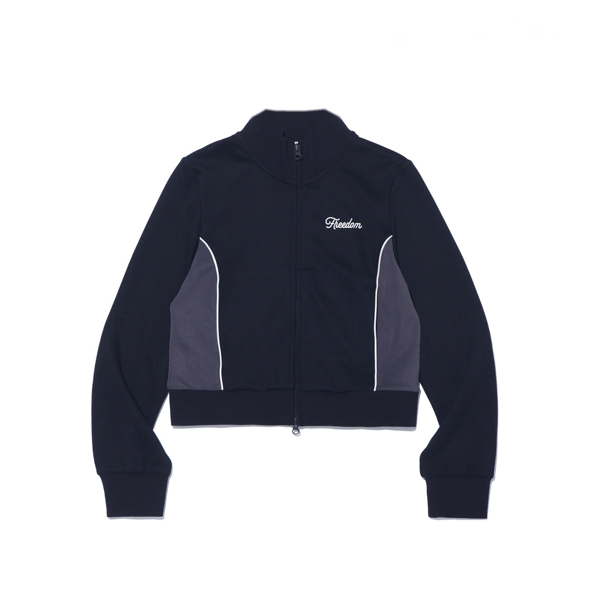Panel Line Scuba Track Jacket (Black)