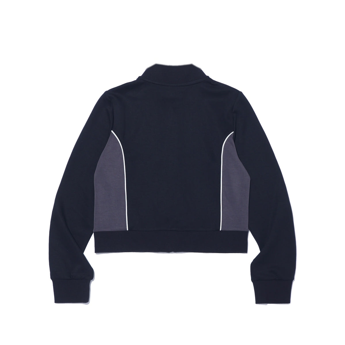 Panel Line Scuba Track Jacket (Black)