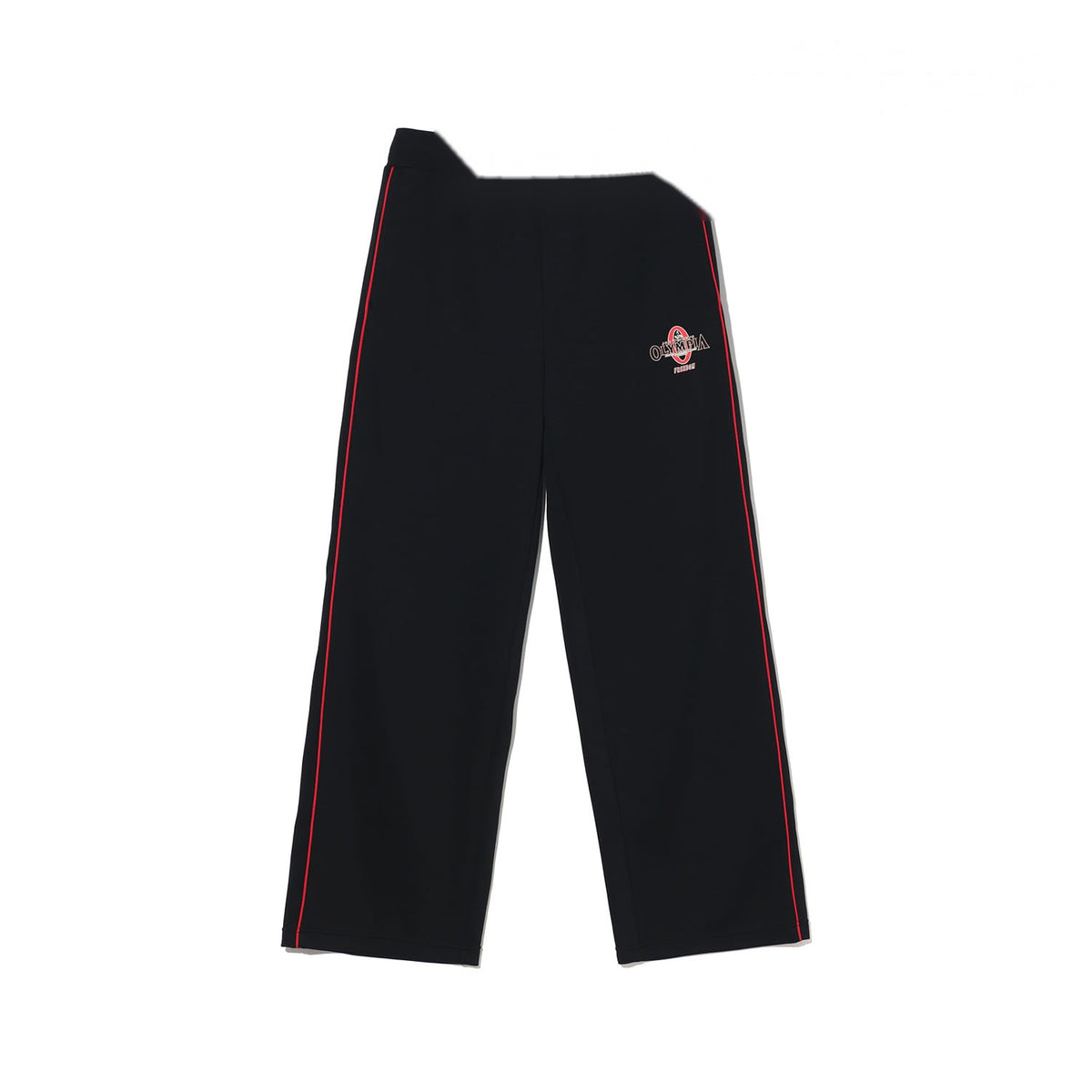 Women's Olympia Panel Line Scuba Track Pants (Black)